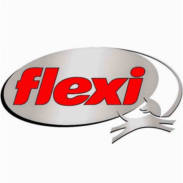 FLEXI LAISSE ENROULEUR FLEXI DESIGN M/L SANGLE VERTE 5M 50KG MAX
